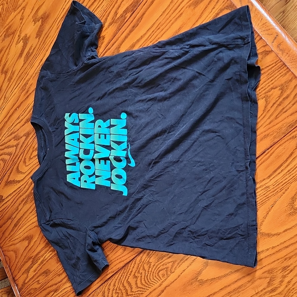 Nike Always Rockin Never Jockin tee